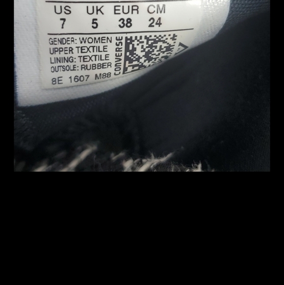 Converse CTAS Selene Winter Knit Mid 553355C Sz 7 - Picture 5 of 14